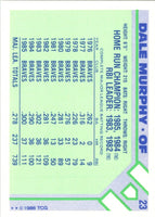 1986 Topps Baseball Champion Superstars Dale Murphy #23