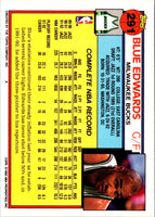 1994 Topps Embossed Blue Edwards #6