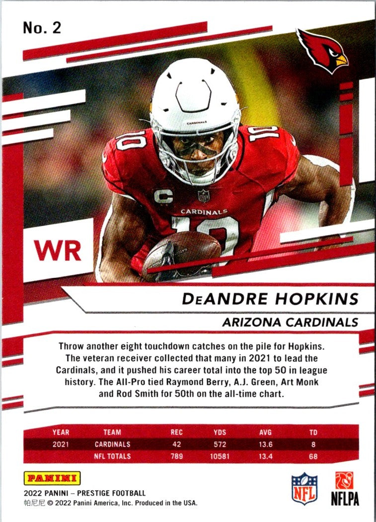 2022 Panini DeAndre Hopkins