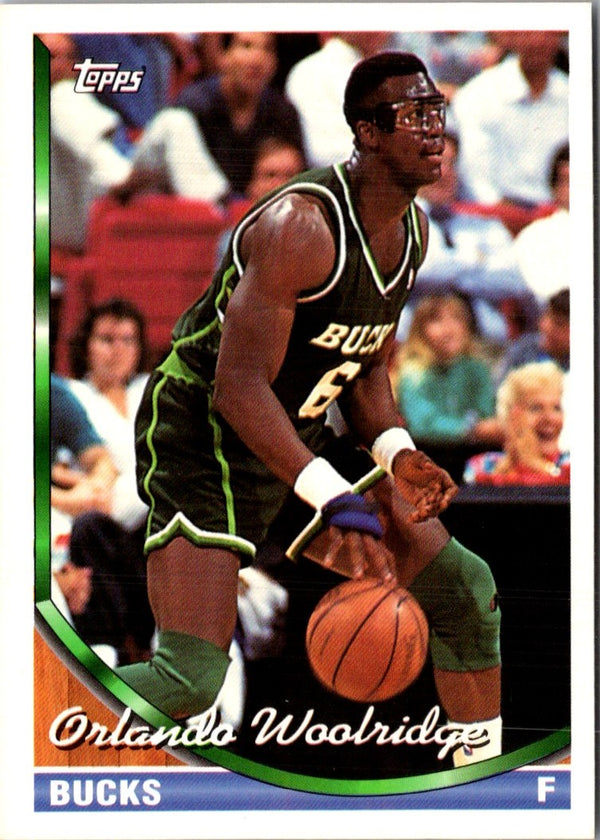 1993 Topps Gold Orlando Woolridge #156