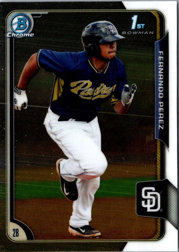 2015 Bowman Chrome Prospects Fernando Perez #BCP9