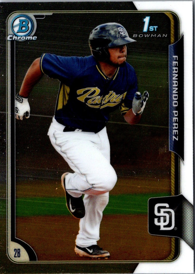 2015 Bowman Chrome Prospects Fernando Perez