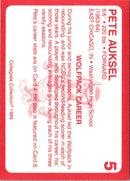 1989 Collegiate Collection North Carolina State's Finest Pete Auksel