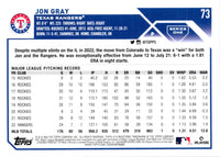 2023 Topps Jon Gray #73