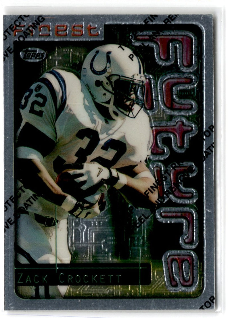 1996 Playoff Zack Crockett