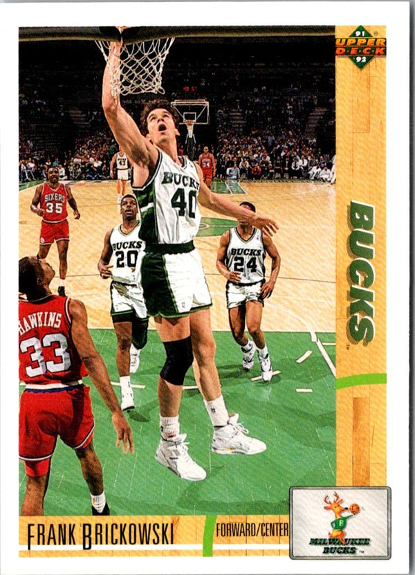 1991 Upper Deck Frank Brickowski #350