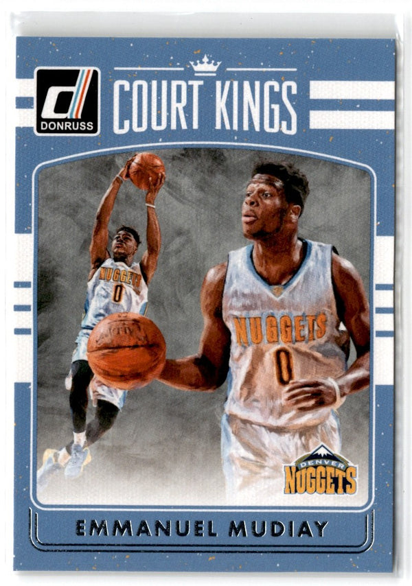 2016 Donruss Court Kings Emmanuel Mudiay #39