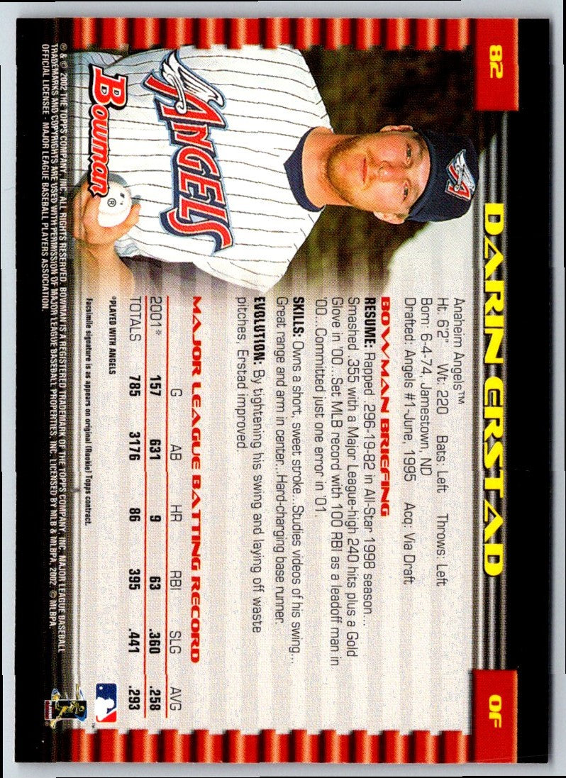 2002 Bowman Darin Erstad