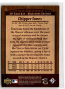 2001 Upper Deck Gold Glove Chipper Jones