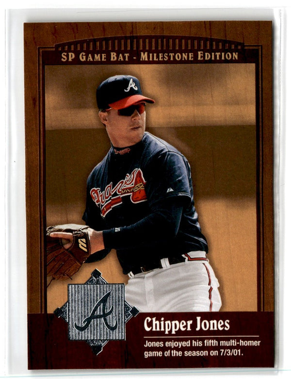 2001 Upper Deck Gold Glove Chipper Jones #47