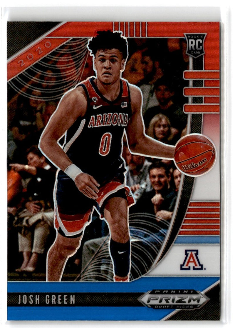 2020 Panini Prizm Draft Picks Collegiate Red Josh Green