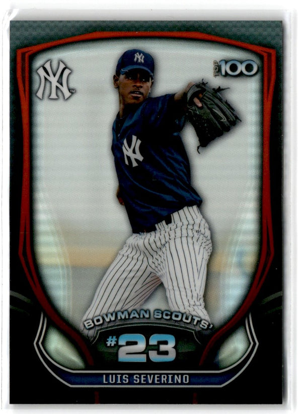 2015 Bowman Scouts Top 100 Luis Severino #BTP-23