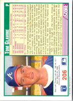 1991 Score Tom Glavine #206