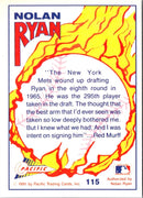 1991 Pacific Nolan Ryan Texas Express I 7th No Hitter - Gold Nolan Ryan