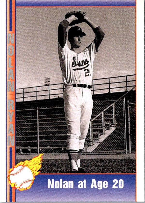 1991 Pacific Nolan Ryan Texas Express I 7th No Hitter - Gold Nolan Ryan #1