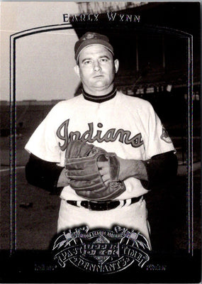 2005 UD Past Time Pennants Early Wynn #23