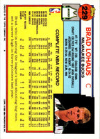 1992 Topps Brad Lohaus #229