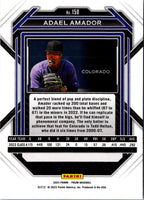 2023 Panini Prizm Blue Ice Adael Amador #150