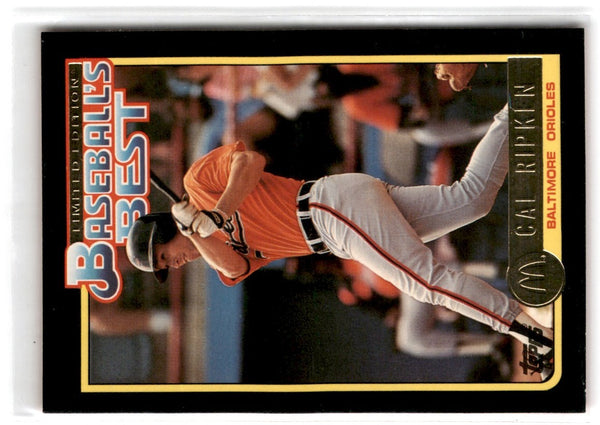 1992 Topps McDonald's Baseball's Best Cal Ripken Jr. #13