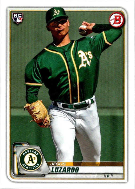 2020 Bowman Jesus Luzardo #61 Rookie