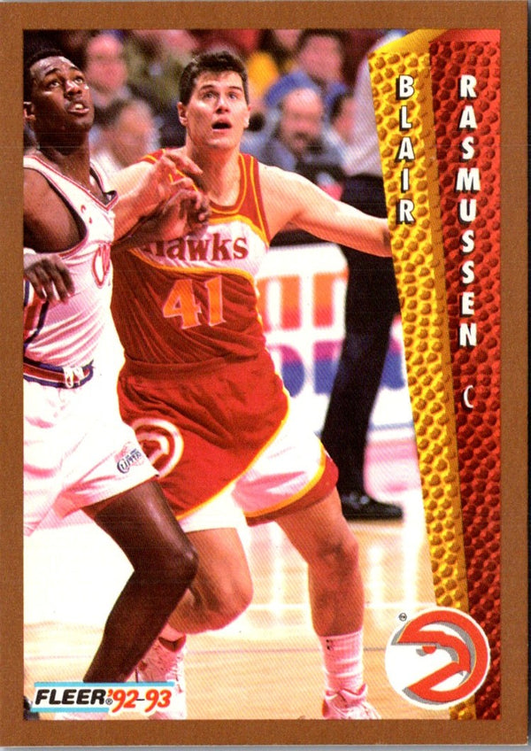 1992 Fleer Blair Rasmussen #5