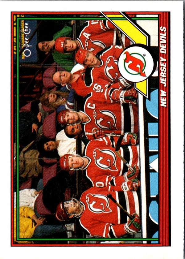 1991 O-Pee-Chee New Jersey Devils #191