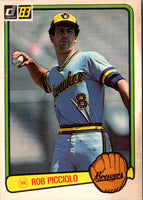 1983 Donruss Rob Picciolo #456