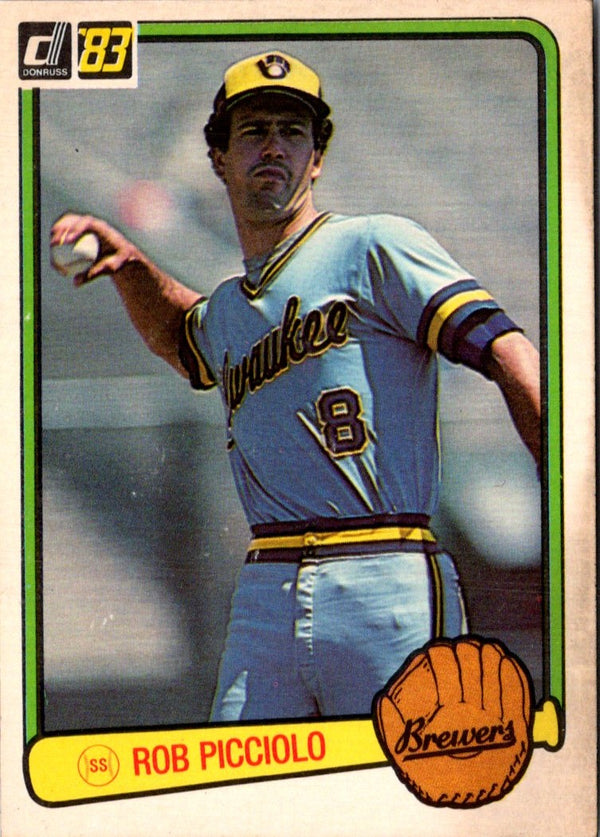 1983 Donruss Rob Picciolo #456