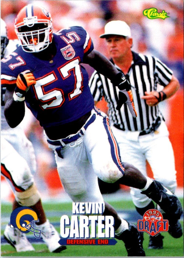 1995 Classic NFL Rookies Kevin Carter #6