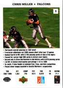 1991 Domino's The Quarterbacks Chris Miller