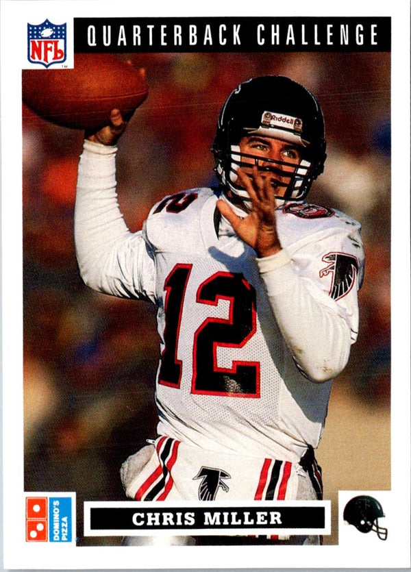 1991 Domino's The Quarterbacks Chris Miller #1