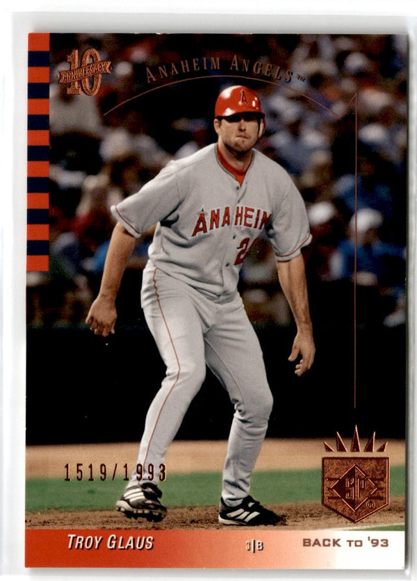 2003 SP Authentic Troy Glaus #124 1519/1993