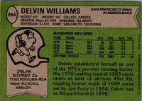 1978 Topps Delvin Williams #264