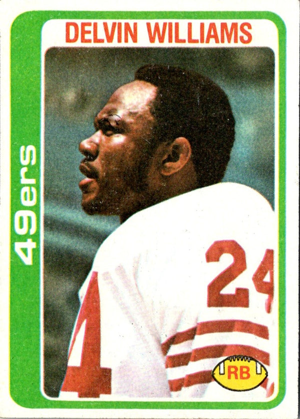 1978 Topps Delvin Williams #264