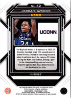 2023 Panini Prizm Draft Picks Choice Blue/Yellow/Green Jordan Hawkins #42