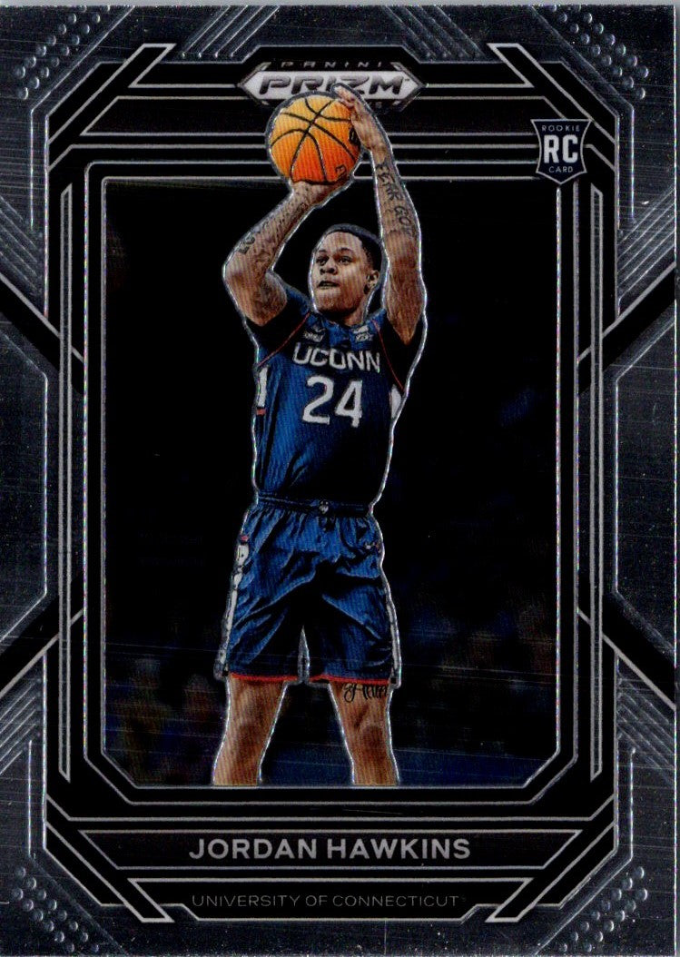 2023 Panini Prizm Draft Picks Choice Blue/Yellow/Green Jordan Hawkins