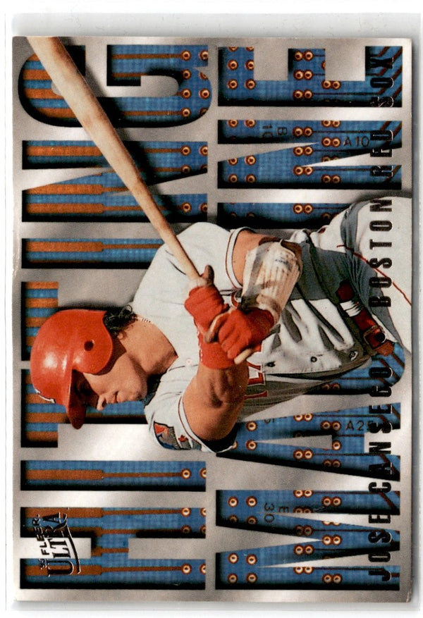 1995 Ultra Hitting Machines Gold Medallion Jose Canseco #5