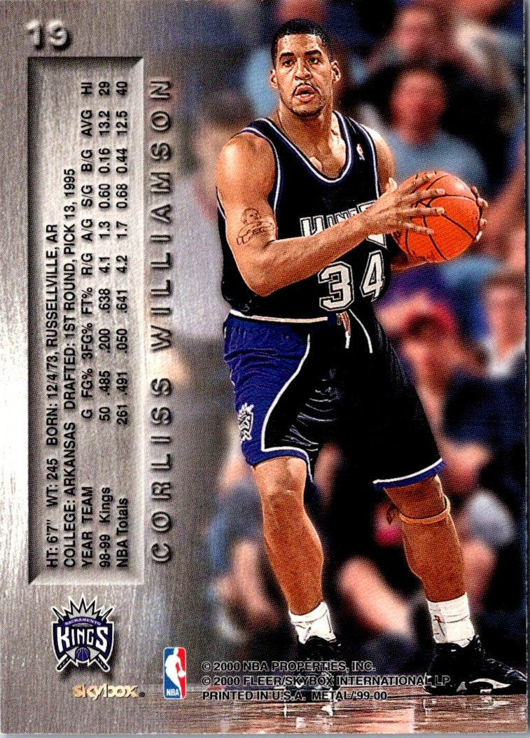 1999 Metal Corliss Williamson