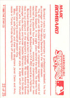 1990 Star Harrisburg Senators Marc Bombard #23