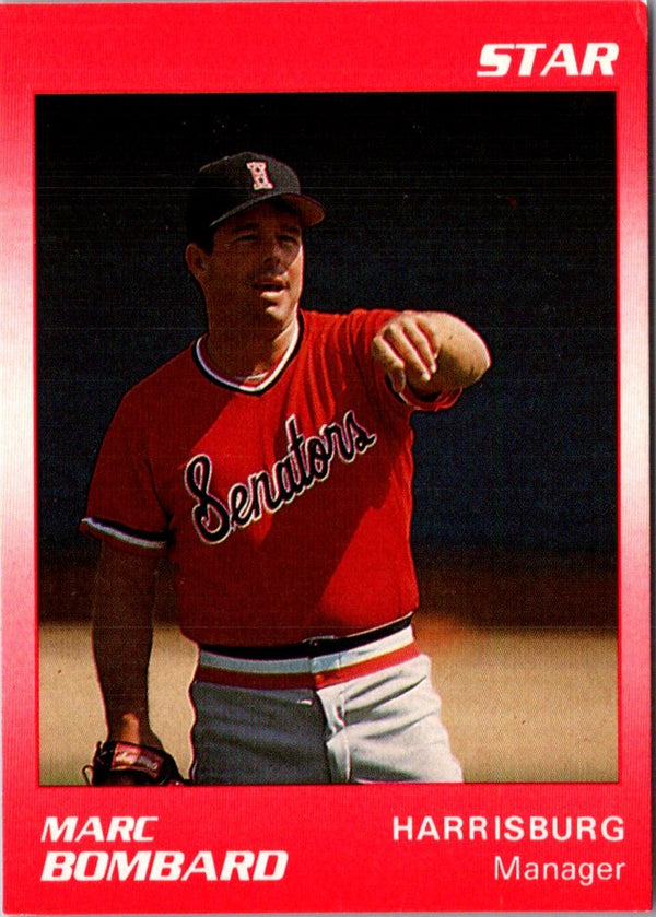 1990 Star Harrisburg Senators Marc Bombard #23