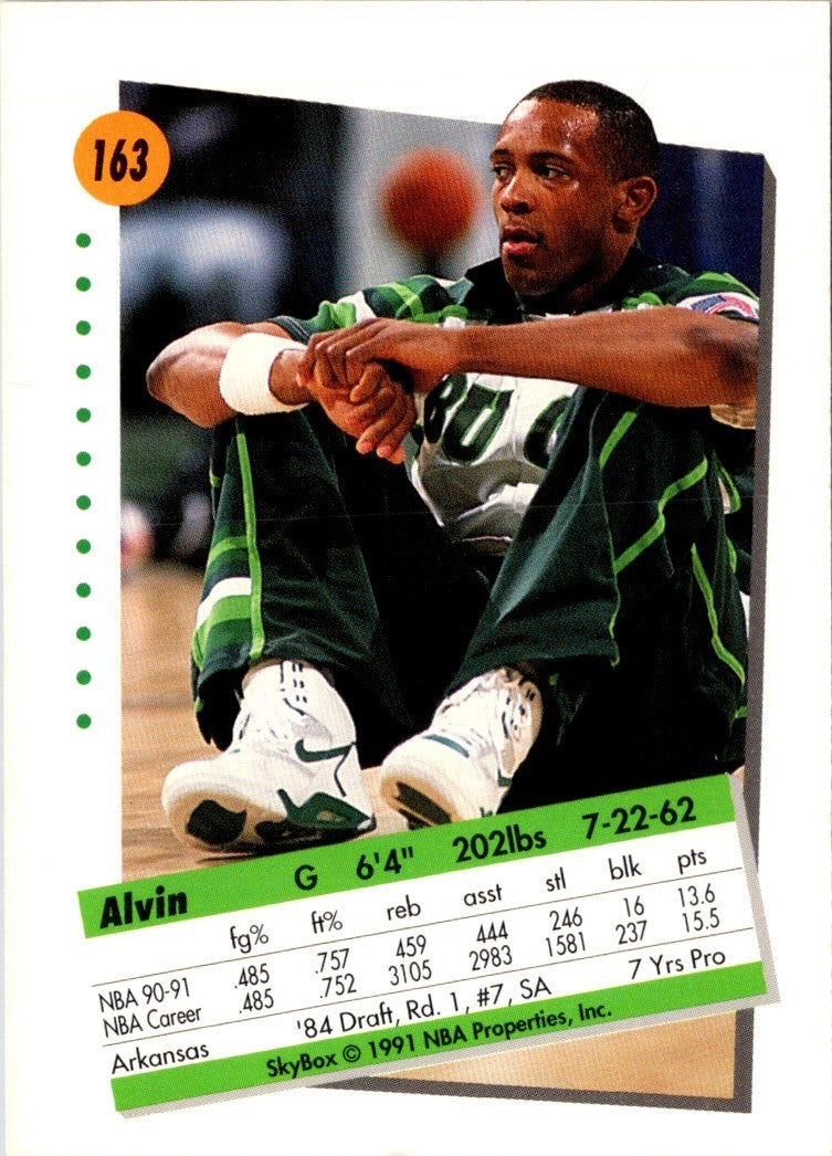 1991 SkyBox Alvin Robertson