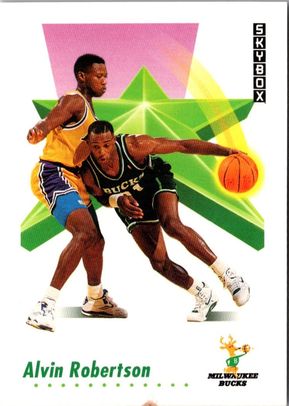1991 SkyBox Alvin Robertson #163