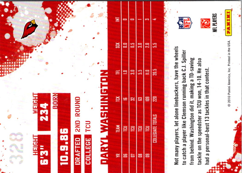 2010 Score Daryl Washington
