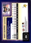 2002 Fleer Showcase Daunte Culpepper