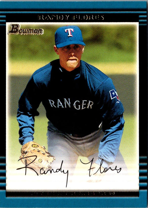 2002 Bowman Randy Flores #262