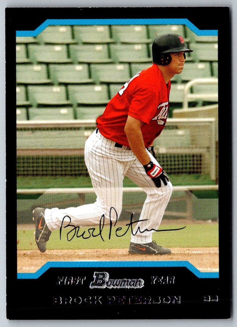 2004 Bowman Brock Peterson