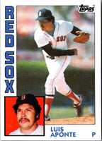 1984 Topps Luis Aponte #187