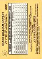 1985 Donruss Shane Rawley #599