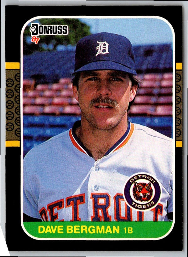 1986 Donruss Dave Bergman #471