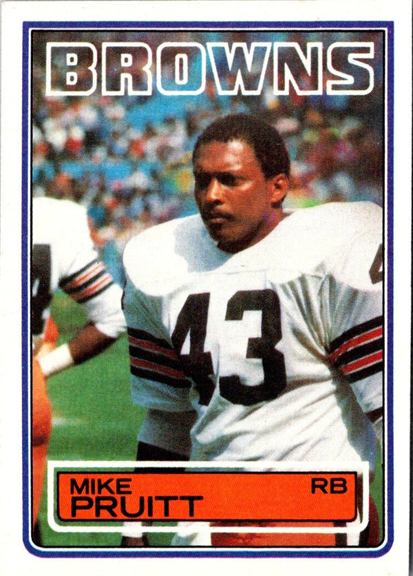 1983 Topps Mike Pruitt #255 NM-MT